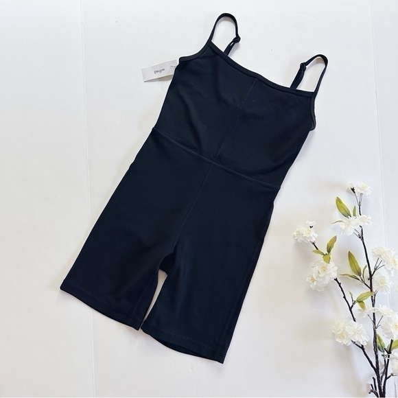 Aritzia Wilfred Free Divinity 7" Romper Black - Picture 13 of 15